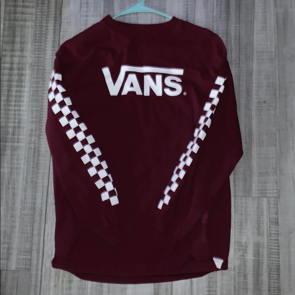 Men’s long sleeve van’s tee